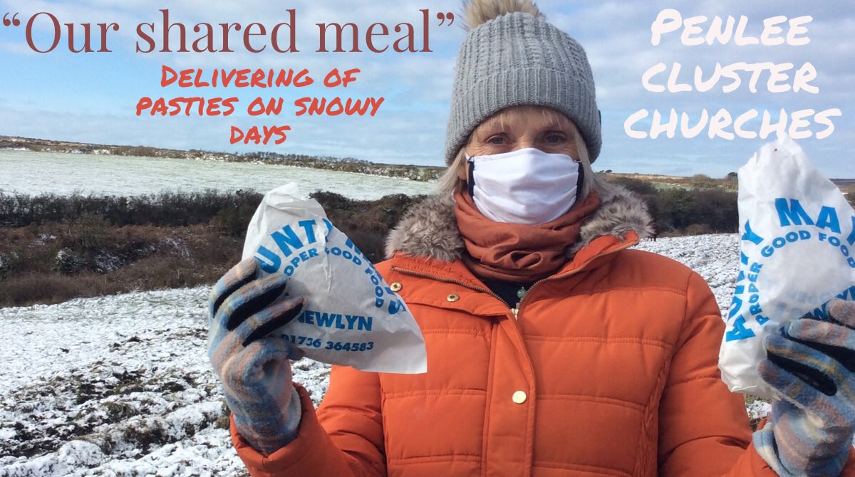 Happily taking out meals three times a week despite the weather. Great to stay connected. ⁦@DioTruro⁩ ⁦<a href="/TruroTeam/">Truro Diocese Ministry Team</a>⁩ #penzance #covid