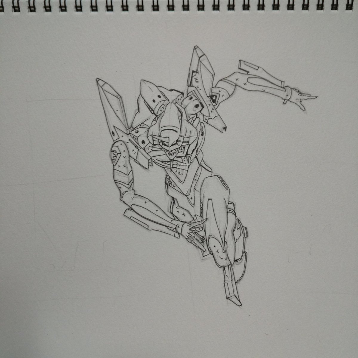 puyopuyo_100's tweet photo. #エヴァンゲリオン #初号機
#エヴァ って指が長くて綺麗だね😆
#animation
#evangelion
#firs #tmachine
#illustration
#analogue
#pen
#artwork https://t.co/0q6km2fHkT