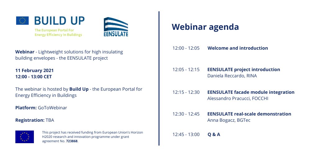 EENSULATE project tweet media