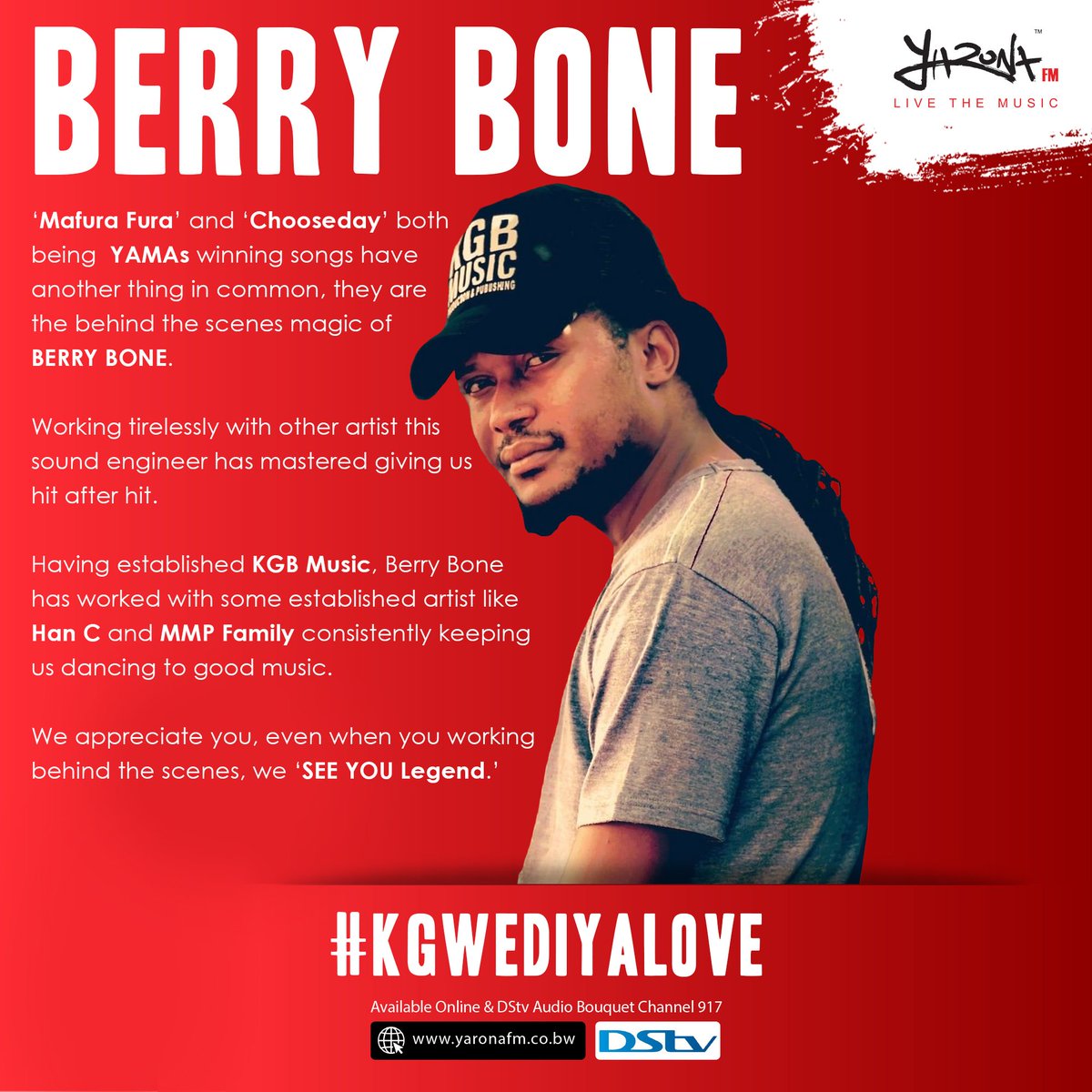yaronafm's tweet photo. #ProducerAppreciation
Big ups to you Berry Bone! Keep doing your LEGENDARY work! https://t.co/ZAMtnf9ZJo
