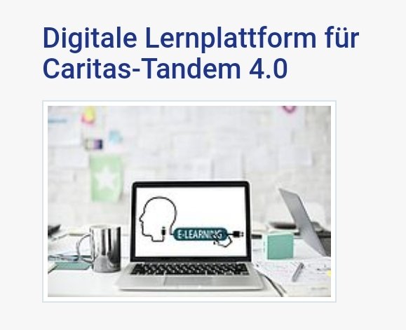 Heute startet die Lernreise unserer Kolleg/innen aus den Bereichen Kinder&amp;Jugend, Freiwilligendienste und Fort- &amp; Weiterbildung für die Gestaltung ihrer Inhalte als #eLearning auf unserer neuen *Caritas Lernplattform*. #Vorfreude
