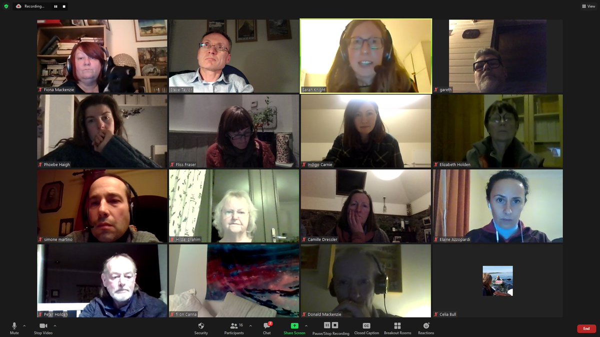 crtrUHI's tweet photo. Delighted that representatives from all the Small Isles could join us yesterday for our @PericlesProject workshop on cultural heritage - risks and opportunities.  Lots of great ideas for the preservation and sustainable exploitation of the islands' cultural heritage @UoYResearch https://t.co/zHkB1UcSGs