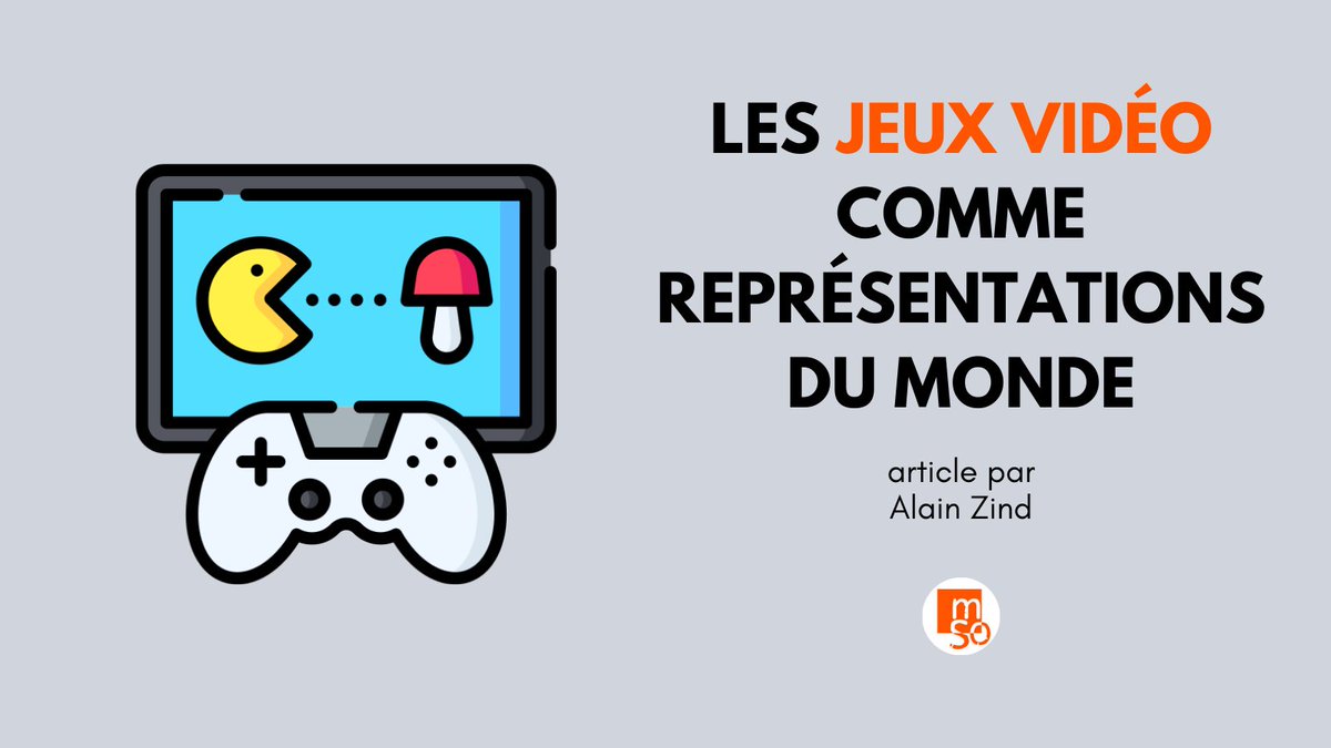 Les jeux vidéo plongent les joueurs dans leurs univers. En les invitant à (re)penser leur rapport au monde, ils donnent aux chercheur·euses un objet passionnant à étudier !

🕹️ Un article d'<a href="/AlainZind/">Dr Alain Zind</a> :

🔸 sms.hypotheses.org/16121 🔸