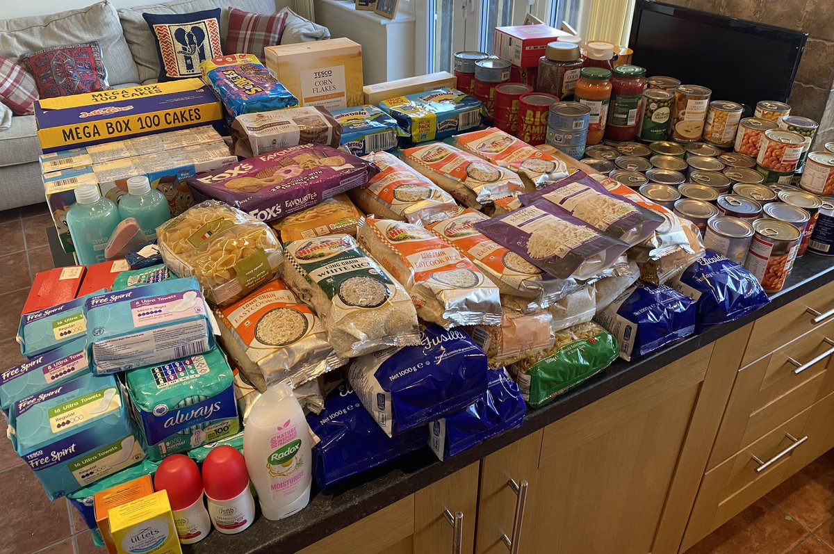 Team Hill are proud to be supporting Mahdlo - A huge selection of food items is ready for delivery to help with Food Parcels for children and their families over Half-Term. Thanks everyone for your support!!👍👍 #WorkingTogether @mahdloyz @lucymahdlo @Oldham_Hour @OldhamPledge