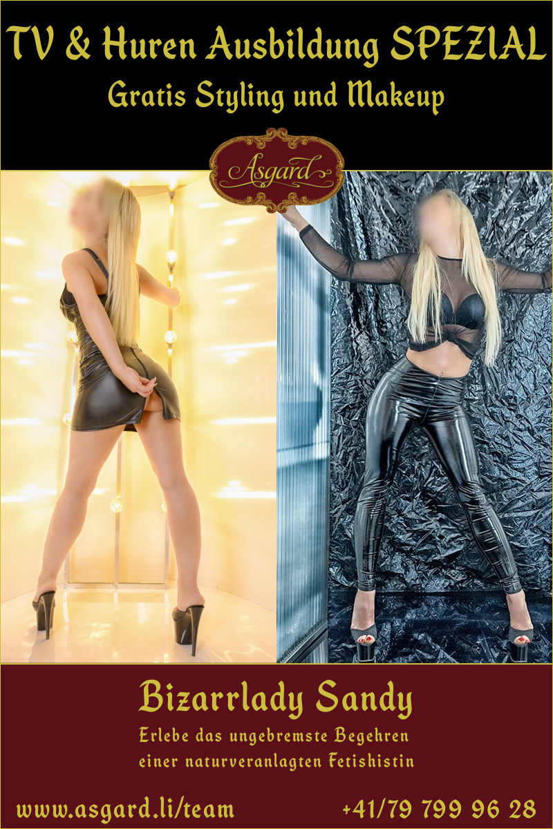 Hallo Leute, Lady Sandy ist aktuell wieder bei uns im <a href="/AsgardBdsm/">Asgard - BDSM Palast in Liechtenstein Dominastudio</a> 
#fetish #latexlove #bdsmcommunity #cbtfantasy  #Domina #SM #Kaviar 
<a href="/LadySandy16/">Lady Sandy</a> <a href="/BDSM_Promo/">BDSM_Femdom</a> <a href="/BDSM_Elegance/">ELEGANCE -BDSM Mietstudio & SM APARTMENTS</a>