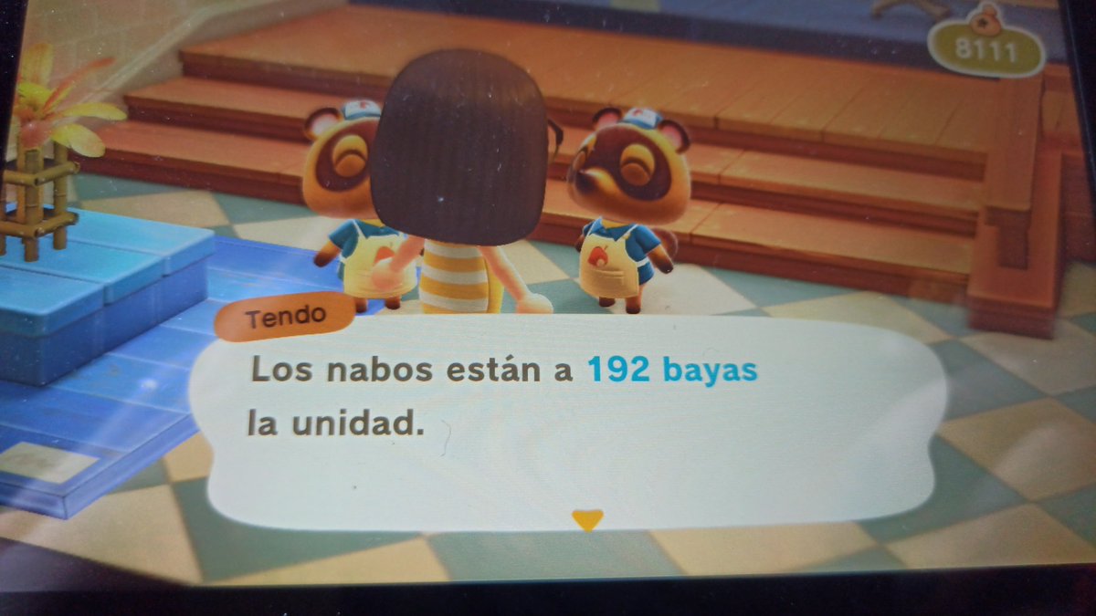 Pipaland1's tweet photo. Buenas hoy tengo los nabos a 192 bayas #AnimalCrossingNewHorizons #ACNH https://t.co/URi2VaVmxH