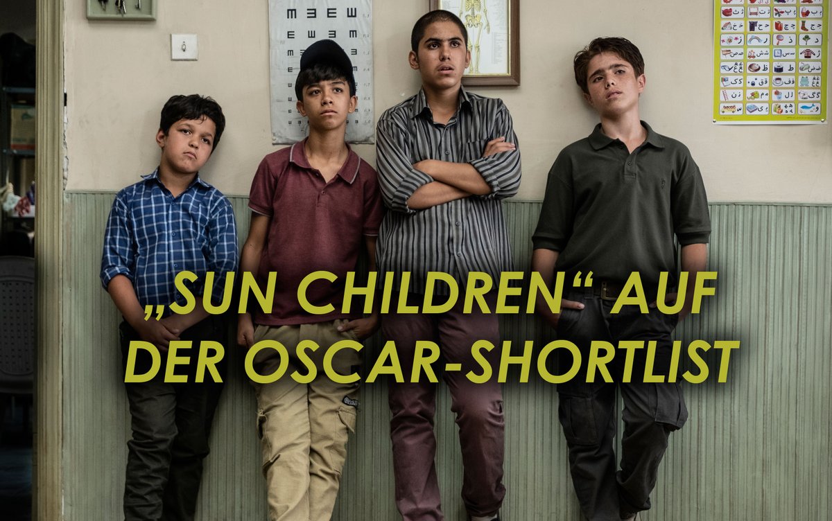 SUN CHILDREN, das neue Meisterwerk des iranischen Regisseurs Majid Majidi (KINDER DES HIMMELS, DIE FARBEN DES PARADIESES), ist auf der Shortlist für den Oscar für den besten internationalen Film! Den internationalen Trailer kann man hier sehen: bit.ly/3a9jz4f