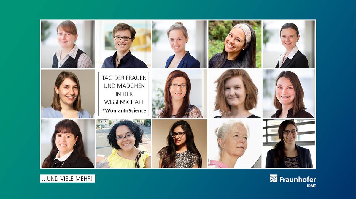 Am heutigen #WomenInScienceDay möchten wir unsere Wissenschaftlerinnen in den Fokus rücken. Wir freuen uns, dass es am Fraunhofer IDMT so viel Frauenpower gibt und wünschen uns in allen wissenschaftlichen Bereichen viele Nachahmerinnen!
#Gleichstellung <a href="/Fraunhofer/">Fraunhofer-Gesellschaft</a>
