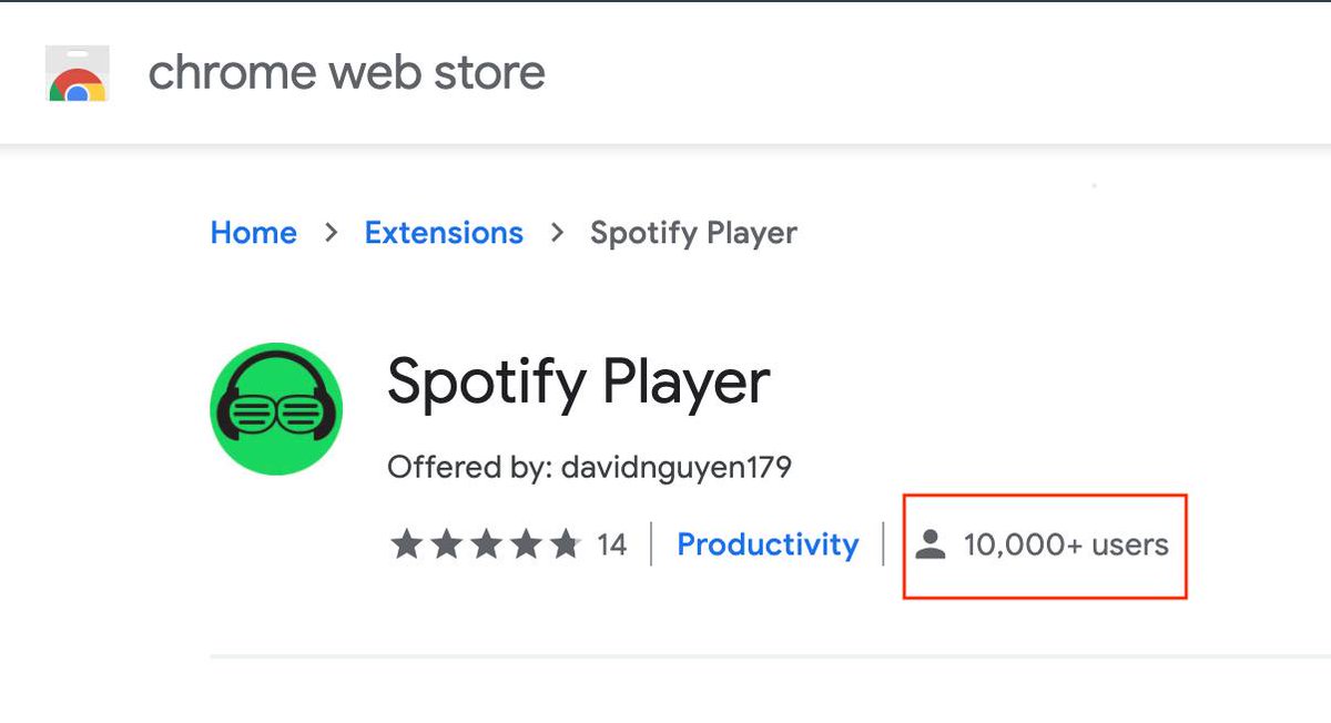 davidnguyen121's tweet image. My #spotifyextension got 10k active users in #chrome webstore. 🍺 😘

spotify-extension.netlify.app