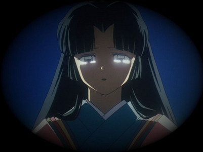 I believe she was saddened at his death, but not to the level of Zero and Izayoi. Who created the black and rainbow pearls from their great sadness. I think his death also changed Izayoi's personality, making her incredibly depressed (+)