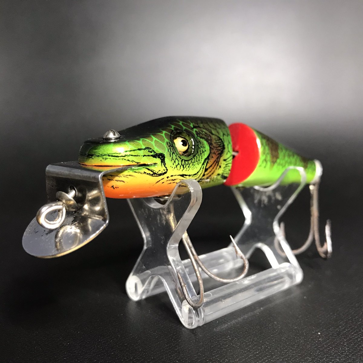 Paint_Junkie's tweet photo. #クリークチャブ #ベビージョイントパイキー #Creek_Chub #Baby #Jointed #Pikie #WOOD #VTG #Hand_paint
#LC黄腹 #Heddon #LUCKY13 https://t.co/TQ8MOsZqd6