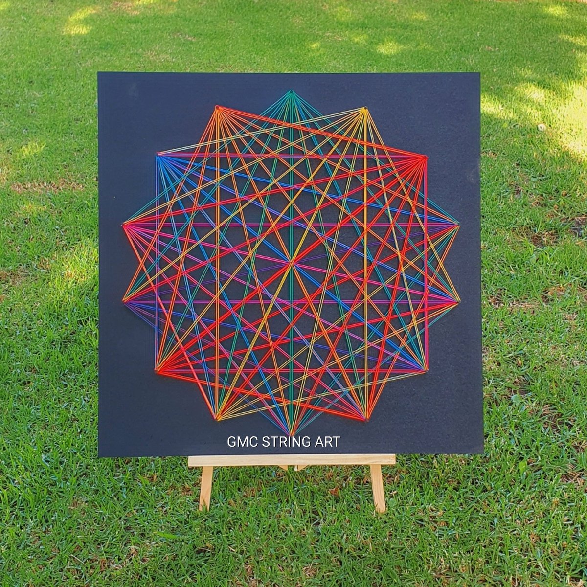 gmc_stringart1's tweet photo. Art of the day ๐๐๐๐โค Rainbow
Geometric patterns
50cmx50cm
#handmadeart #colorfulart #walldecorart #giftideas #geometry #geometric #stringart #artlovers #artcollector #decorative #meditation #Celebrity #worldofartists #wallhanging #stringartshop #mandala #art #pixelart https://t.co/CUf9ZVxqWZ