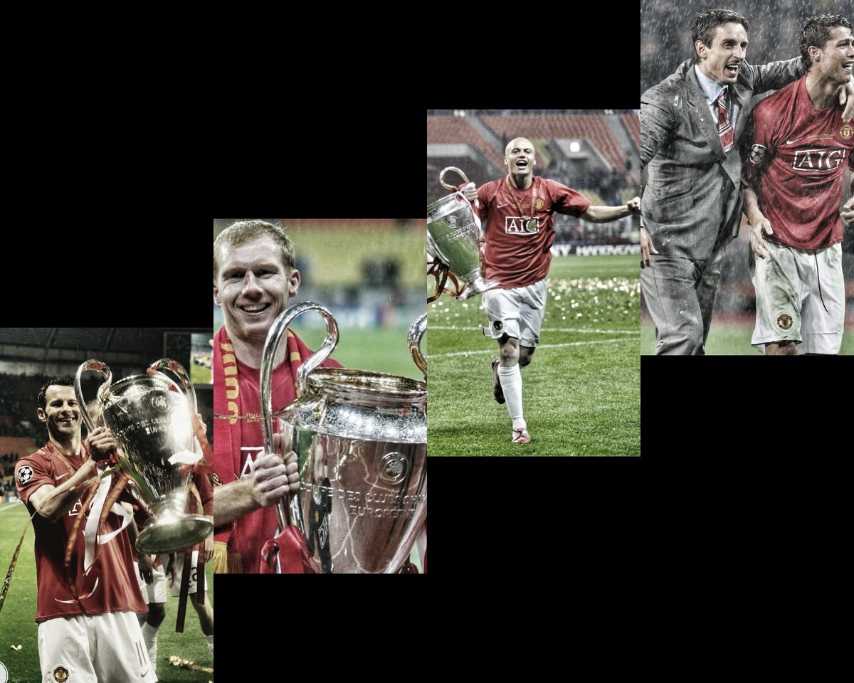 That 08 final had Giggs (the clubs record appearance holder), Scholes, Brown and Neville (an unused substitute). The clubs youth tradition is one of its proudest achievements. The 2017 Europa League Final was also won by a team containing Youth Graduates.This thread is about 
