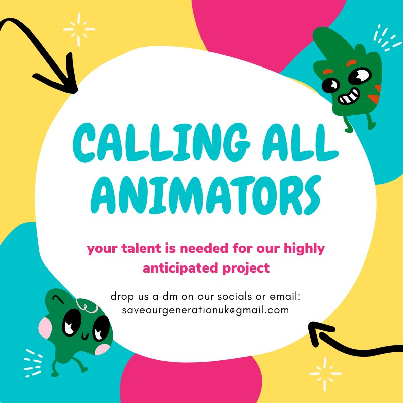 SAVEOURGENUK's tweet photo. Good morning Twitter! Looking for a freelance animator to produce some stuff around equality, diversity and anti-racism asap. Please share this post with anyone who could be be interested! #BlackHistoryMonth #animator #animation #anime https://t.co/w6v94B9L21