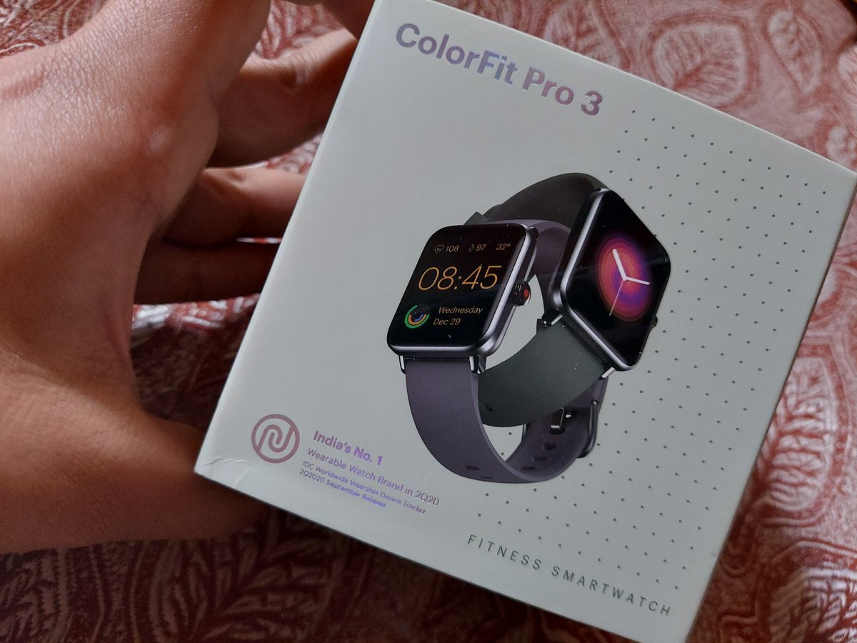 Jazzy4Tech_'s tweet image. #ColorFitPro3 is here @gonoise 

Video Coming soon......😉

#fitness_everyday