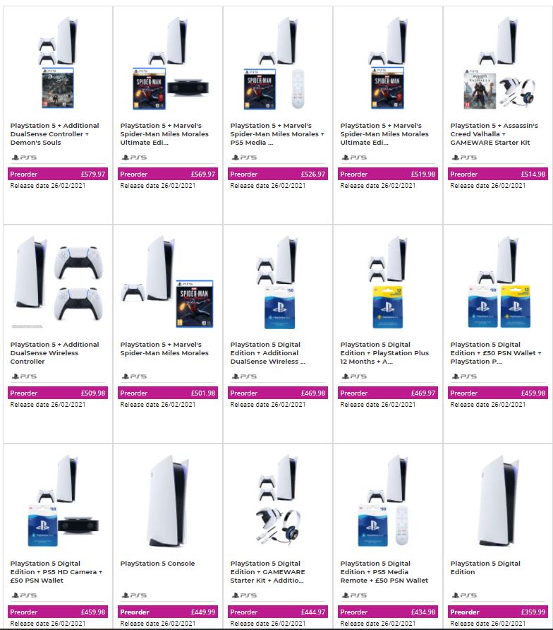 PS5 UK STOCK ALERTS tweet media