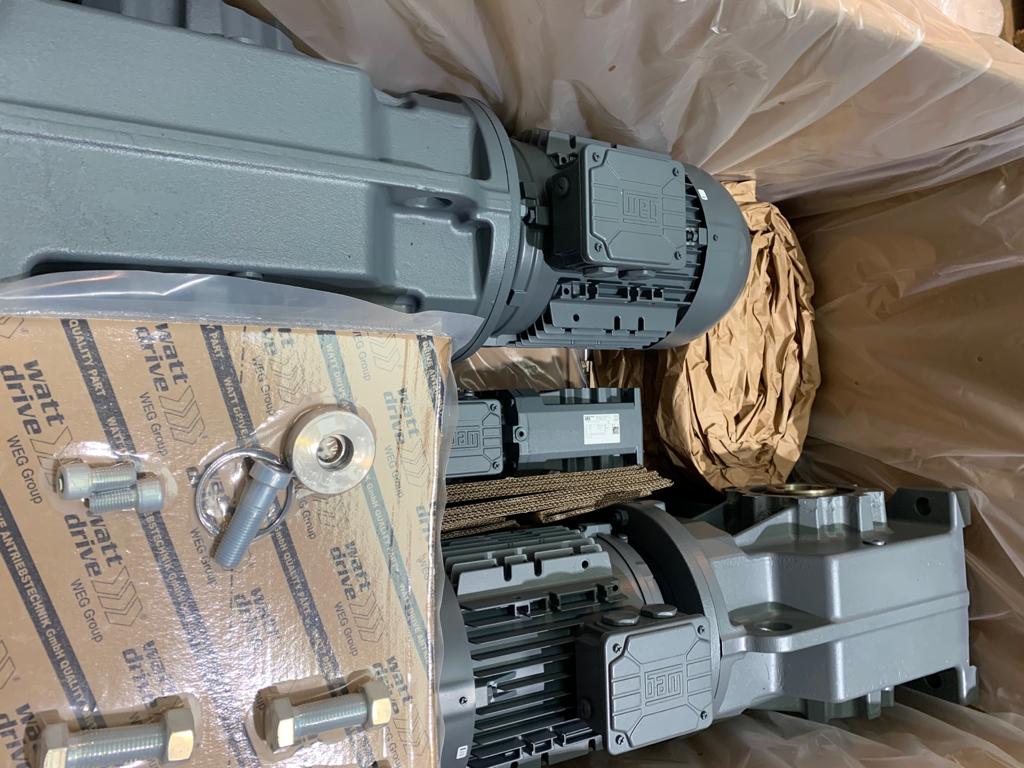 3 pallets of WEG WG20 drives (22 in total). These units are off to complete the installation of a new local Material Enhancement Facility
#WEGWG20 #motorgearboxes #recyclingequipment