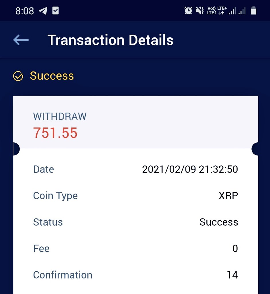 Vignesh48355908's tweet photo. @WazirXIndia I transferred xrp to wazirx from my bitrue wallet on day before yesterday. Till now i didn't received my xrp token. Why you guys taking too much of time. I already sent mailed to wazirx support twise. But i didn't get proper response. Please do something https://t.co/jl2X9z3tlw