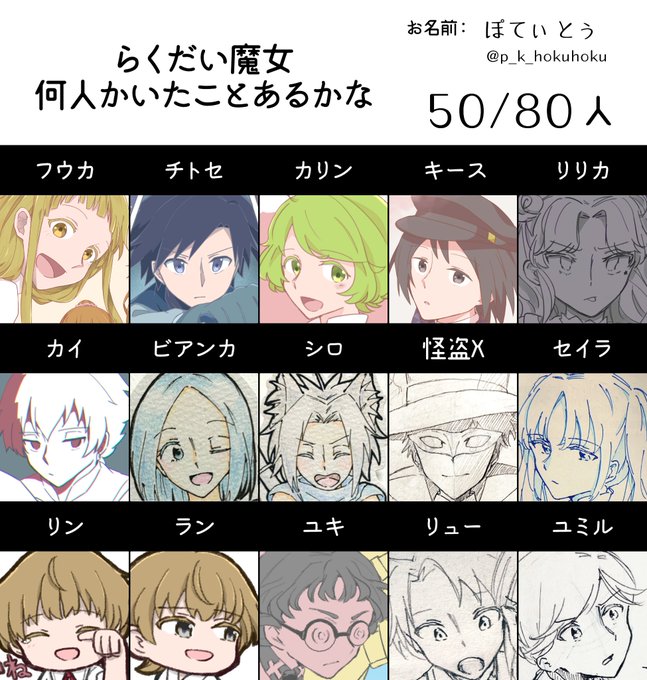 らくだい魔女何人かいたことあるかなのtwitterイラスト検索結果 古い順 らくだい魔女何人かいたことあるかなのtwitterイラスト検索結果 古い順