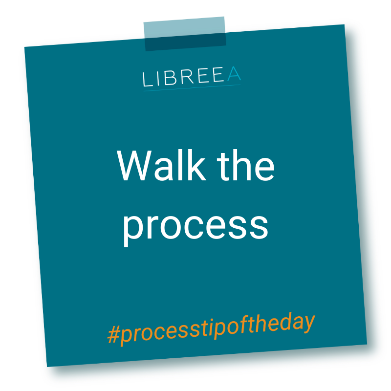 Conduct interviews with process participants prior to mapping the 'as is' process.  This will flag up invaluable data such as flow and process issues.  

#ProcessTipOfTheDay #ProcessMapping #BusinessGrowth