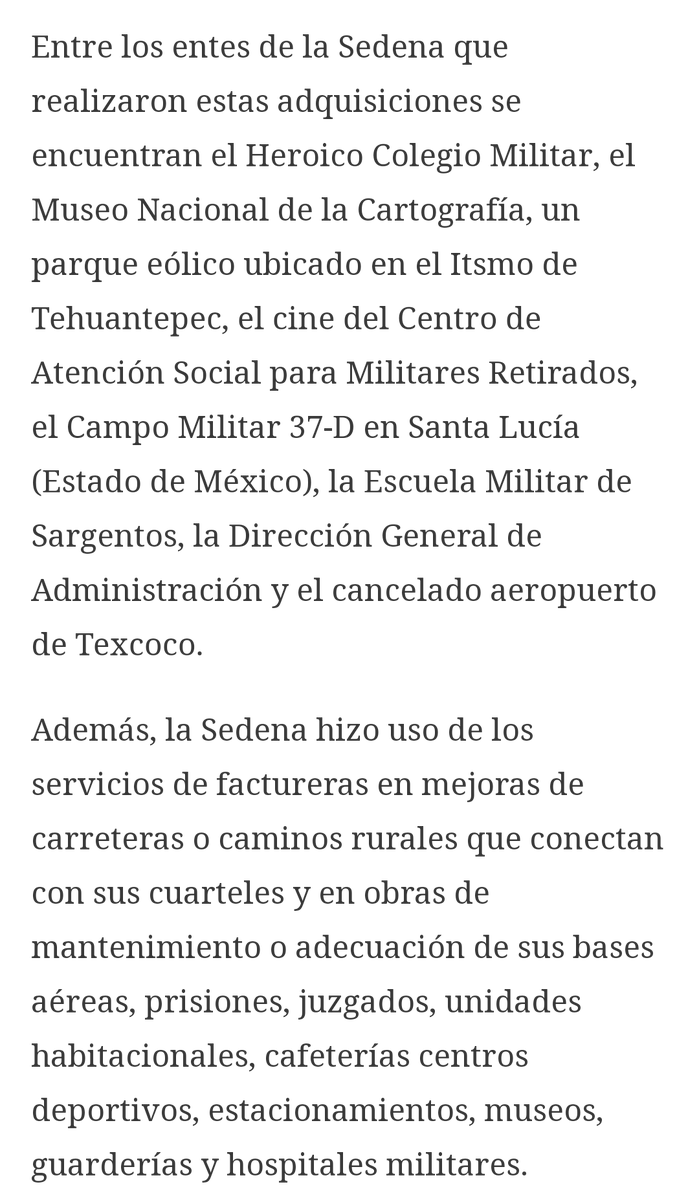 14.- Corrupción por todos lados hoy en el Ejército Mexicano con  @Luis_C_Sandoval y  @lopezobrador_ ... SEDENA desvío a través de facturas más de 2,000 millones de pesos a empresas fantasmas.