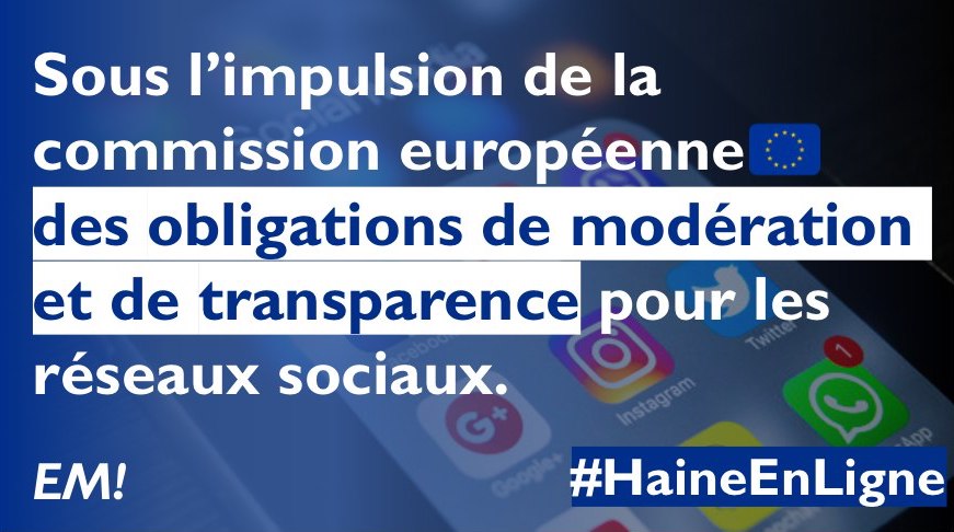 Laetitia Avia (@laetitiaavia) on Twitter photo ✅Fini l'impunité des plateformes numériques ! L'<a href="/AssembleeNat/">Assemblée nationale</a> a voté des mesures contraignantes pour lutter contre la haine sur internet.
#Cyberharcelement #PJLPrincipesRepublicains #PJLSeparatisme ✅Fini l'impunité des plateformes numériques ! L'<a href="/AssembleeNat/">Assemblée nationale</a> a voté des mesures contraignantes pour lutter contre la haine sur internet.
#Cyberharcelement #PJLPrincipesRepublicains #PJLSeparatisme
