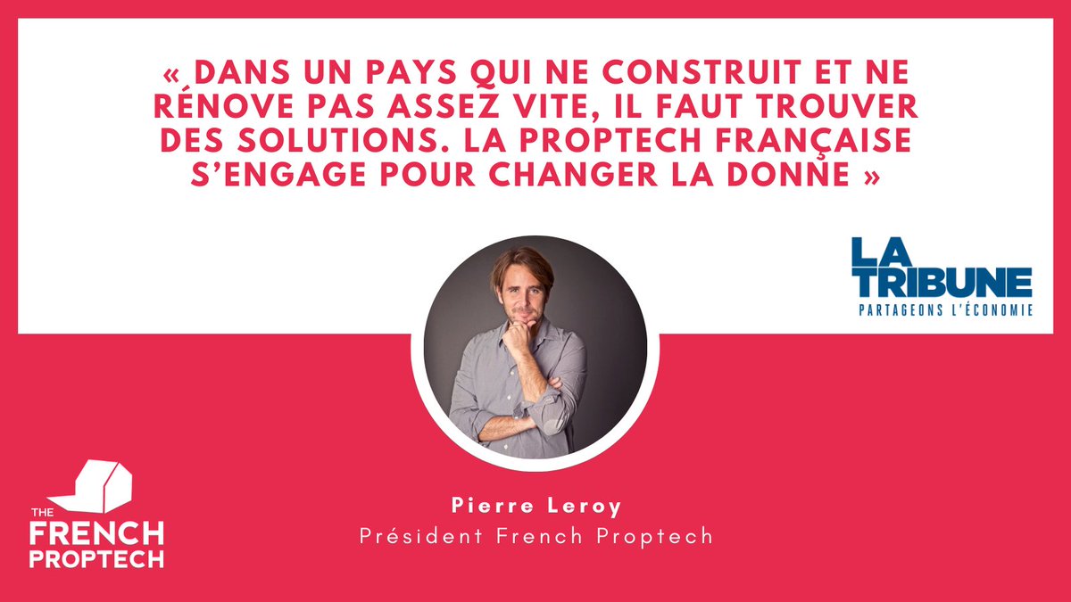 La #Proptech à l'honneur dans @LaTribune cette semaine ! Des startups du mouvement, son président @PL_EPtribe, et @RobinRivaton, partagent leur vision pour l'année 2021⬇️ latribune.fr/entreprises-fi…