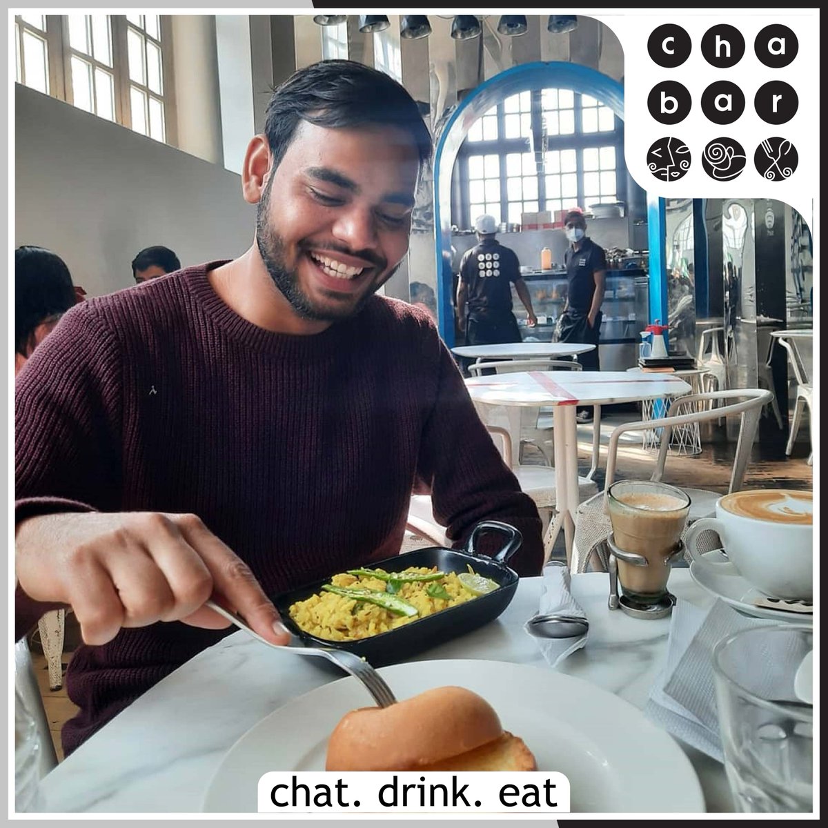 chabarofficial's tweet photo. It's always a TEA-SOME experience at Cha Bar.
#HappyCustomers #CustomerFirst #ChaBar #ChaBarIndia #Delhi #Kolkata https://t.co/9NGZRJCXBa