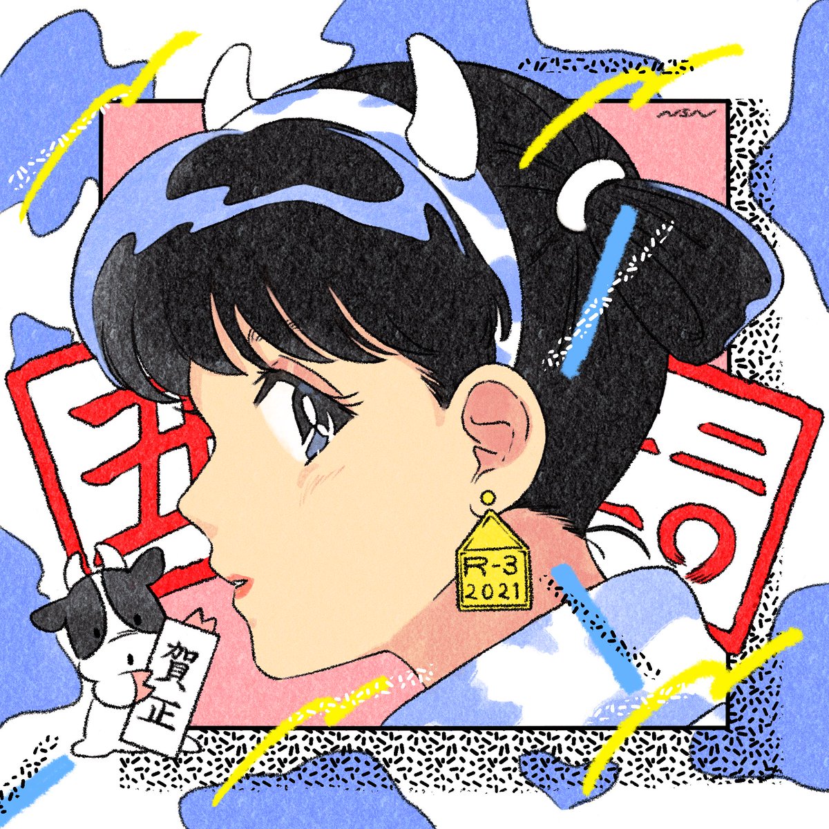 「? #sketchvsfinal 」|nsnのイラスト