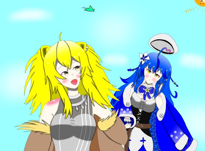 色違い絵のtwitterイラスト検索結果