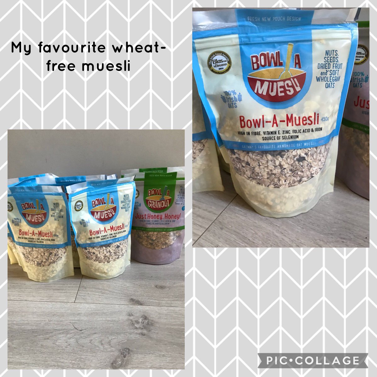 Had my favourite wheat-free muesli this morning! Delighted with my delivery yesterday as haven’t been able to get it for weeks. You can order on their website, save you going to the shops! bowlagranola.ie #wheatfree #freefrom #BowlaGranola <a href="/Bowl_a_Granola/">Siobhán Joyce</a>