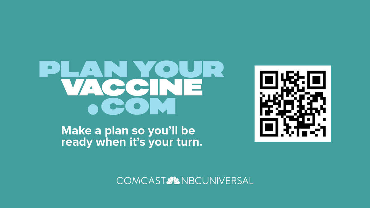 NBCNewsPR's tweet photo. Just announced on @TODAYshow: Comcast NBCUniversal launched #PlanYourVaccine – an interactive and personalized state-by-state guide with everything you need to figure out when and where to receive the Covid-19 vaccine, as soon as it's your turn.

VISIT: https://t.co/7EiYF45nni https://t.co/XGPUYN0Vdh