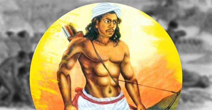 BapsaBengal's tweet photo. Today is his 271th Birth Anniversary 
(11th Feb 1750 - 1785) of  Tilka Manjhi.
Tilka Manjhi Led the 1st Organised Uprising Against the Britishers in 1772.
"This Land is Mother Earth, Our Mother, We Will not Pay Rent to Anyone"
                      Tilka Manjhi
Johar 💙 https://t.co/u8lVkJi1XS