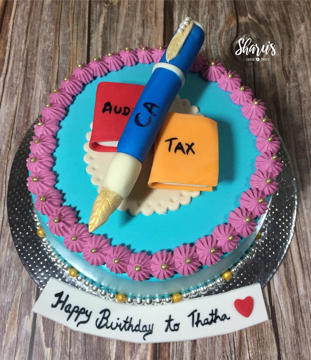 Finance theme customized designer fondant cake for a CA Chartered  accountant's birthday | Cake for husband, Themed birthday cakes, Cake