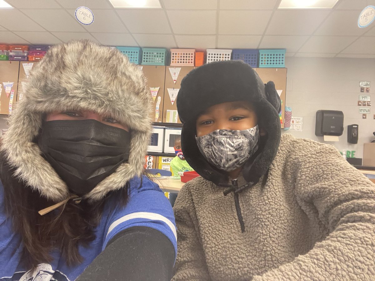 ms_hornn's tweet photo. Twinning today with my friend in @MissJoynt’s room! #Dohertyfam #hattwins https://t.co/11DTCN3skk