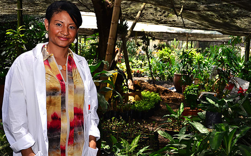 Comfama's tweet photo. La inventora colombiana Gladis Miriam Aparicio Rojas descubrió en las telarañas material para producir baterías sostenibles. La Organización Mundial de la Propiedad Intelectual (OMPI) la declaró inventora del año en 2014. https://t.co/qofNOEmTYN