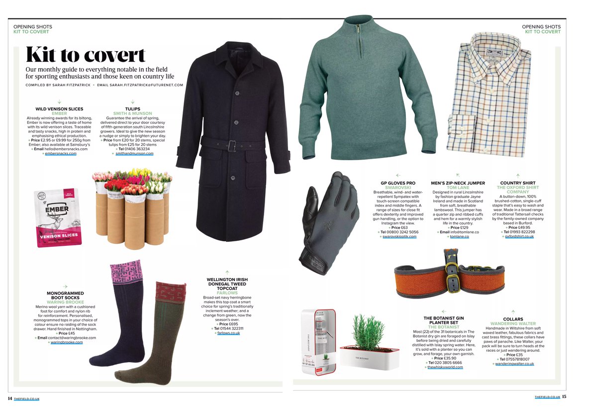 farlowsuk's tweet photo. Great to see our Wellington Irish Donegal Tweed Topcoat featured in @TheFieldmag - a beautiful gents' coat for the winter season.

https://t.co/q2ZUUWqBJd

#tweed #tweedcoat #wintercoat #winterfashion #mensfashion #britishstyle https://t.co/zq22ABy5km