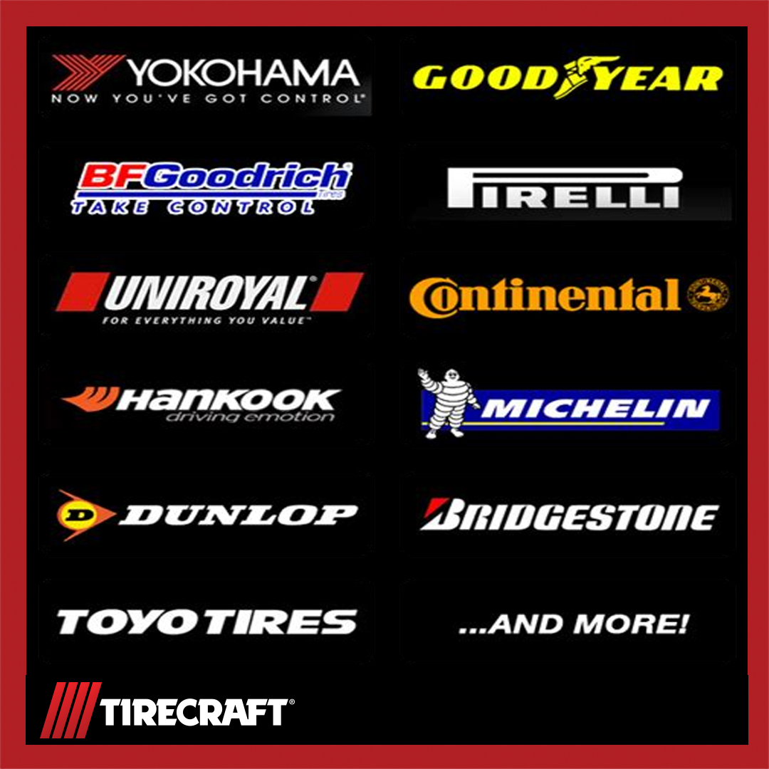 Shopping for #Tires? We deal with all of the best brands! Give us a call to help you find tires for you unique driving habits, weather conditions and budget! #tirecraft #cartires #tireshop #tirecraftcanada #tirecraftont #mechanic #newtires #budgetfriendly