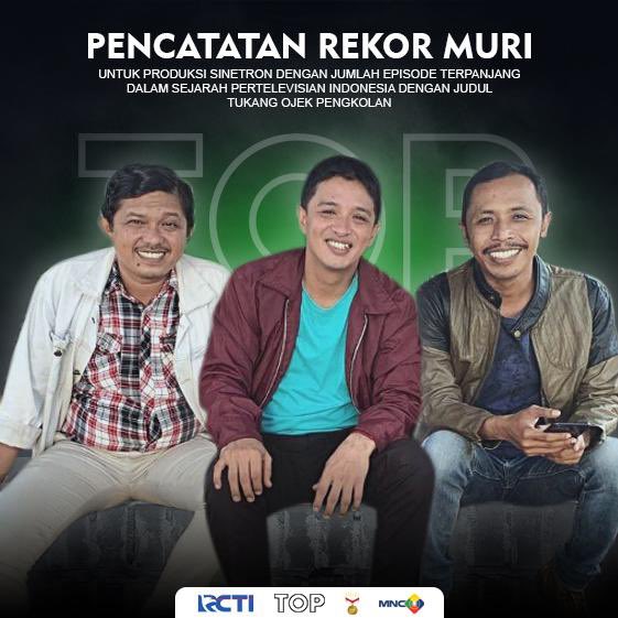 Alhamdulillah pernah menjadi bagian di TOP menjadi sutradara dengan kontrak 500 episode.