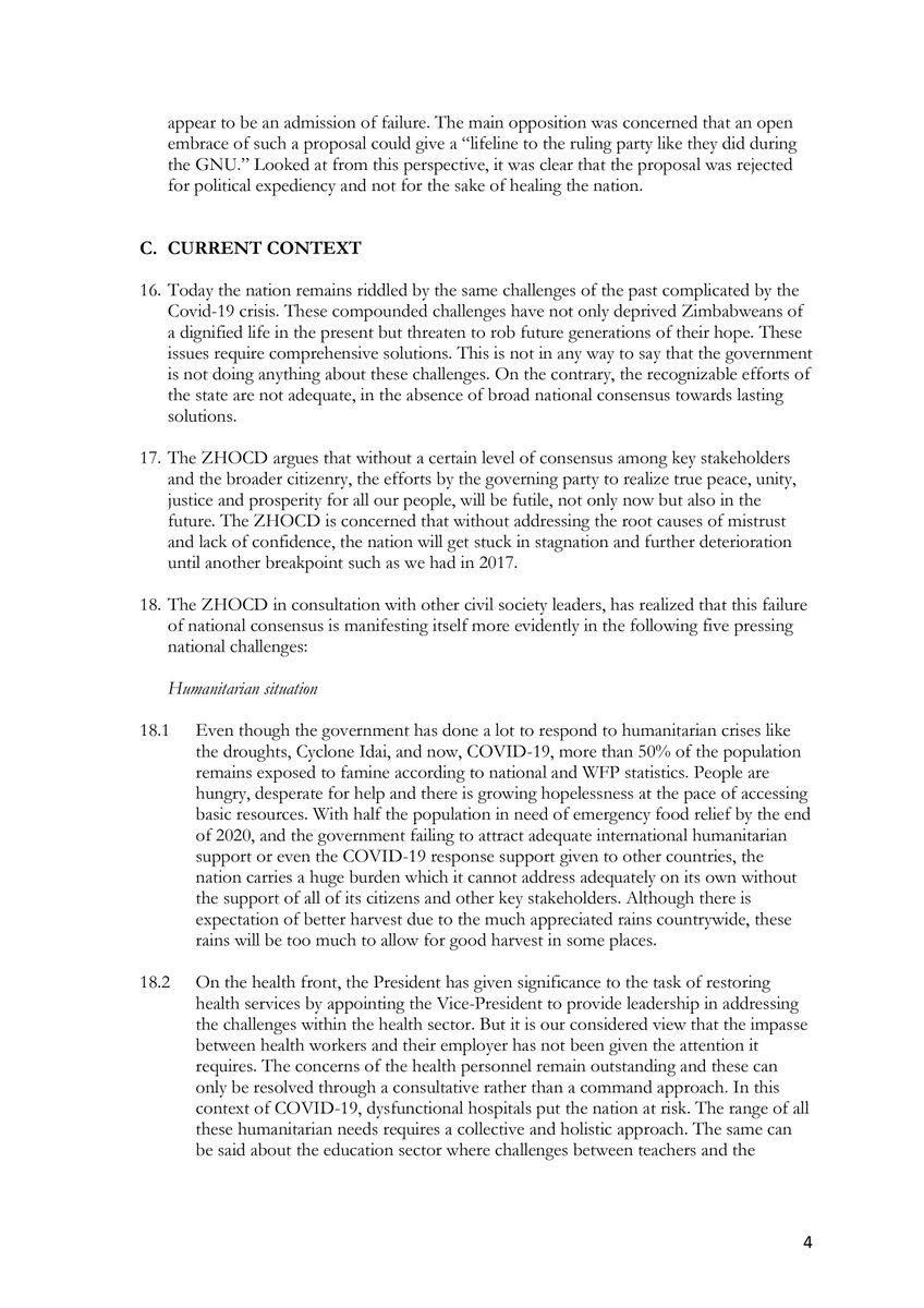 Zimbabwe Council of Churches tweet media