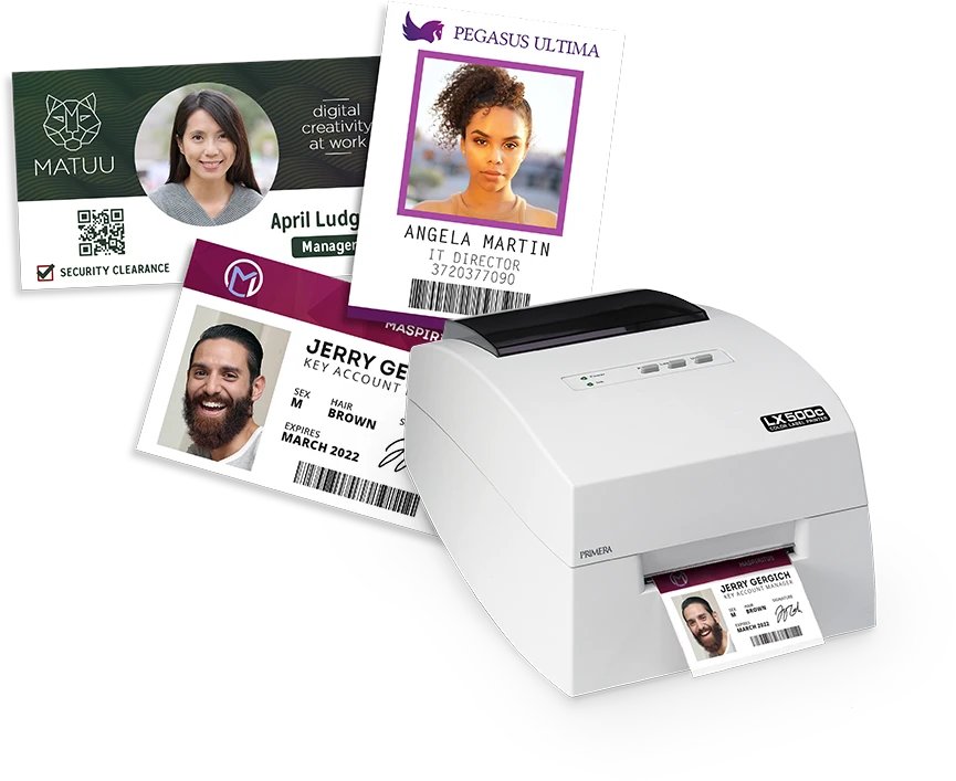 Print Sustainable, RoHS Compliant Visitor Badges in Color. Read our new case study about how a Fortune 500 replaced their color PVC visitor badge printers with Primera's visitor management system:  primera.com/name-badge-lab…