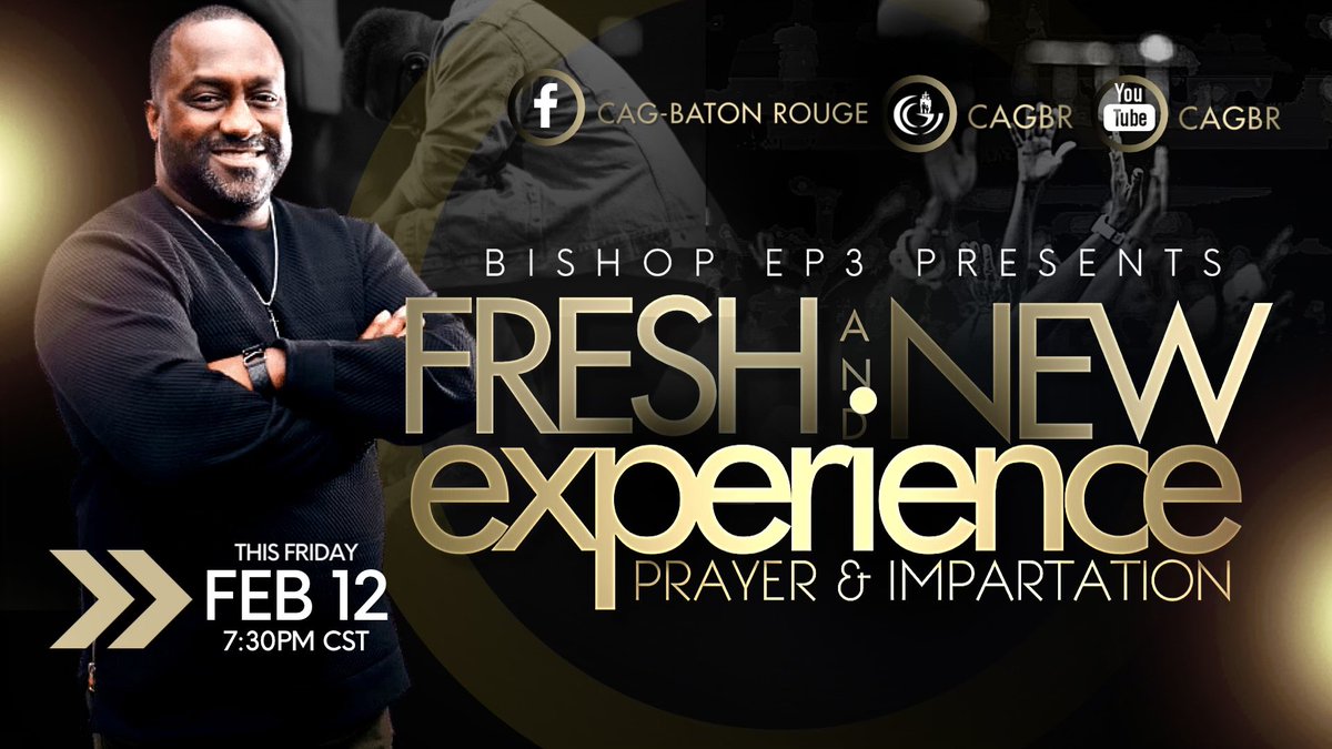 PastorEPIII's tweet photo. Join me on our virtual platforms.  This impartation is designed to supply a revelation that will enable you to “PRAY WITH CONFIDENCE!”  Don’t miss this impartation.  #ep3ministries #IPMC #disrupttheinterruption #newday #7minutedevotional #freshandnewexperience #prayitforward https://t.co/KQiBdDpmdu