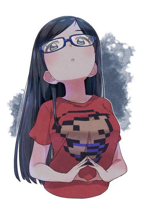 #見た人も何か無言で眼鏡っ子をあげる 