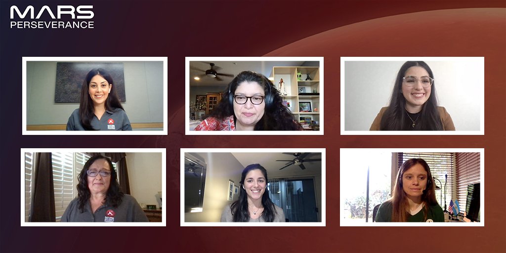 ¡Feliz Día Internacional de la Mujer y la Niña en la Ciencia! La misión <a href="/NASAPersevere/">ARCHIVED - NASA's Perseverance Mars Rover</a> tiene a mujeres latinas trabajando en muchas funciones: desde directora de vuelo a especialista en protección planetaria. Aprende sus historias con #JuntosPerseveramos youtu.be/upLM5yGVKLg