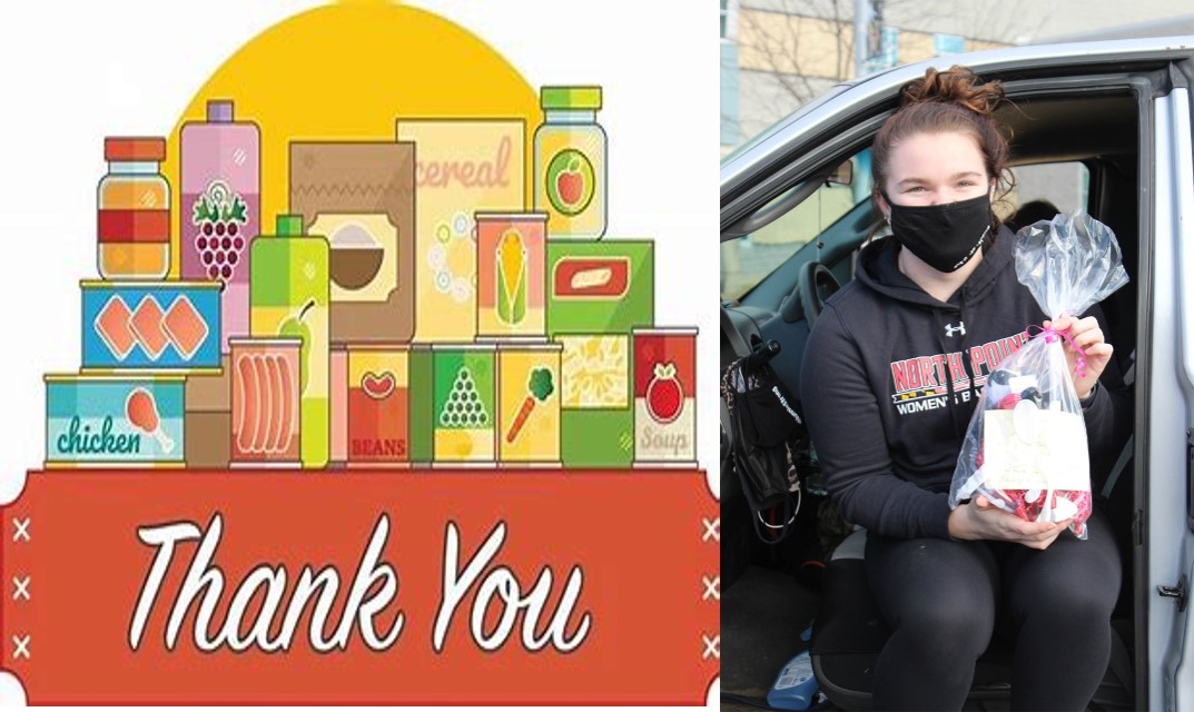 NorthPointHS's tweet photo. NTHS &amp; AFJROTC donated over 3,000 items to Our Place soup kitchen &amp; the Arnold House. The largest donation came from Madison Kavlick.  She was able to collect enough money from her family and extended family to purchase over 900 cans. #ChooseKind #NPHS #NPNTHS #NPJROTC https://t.co/VLO9jGocsJ