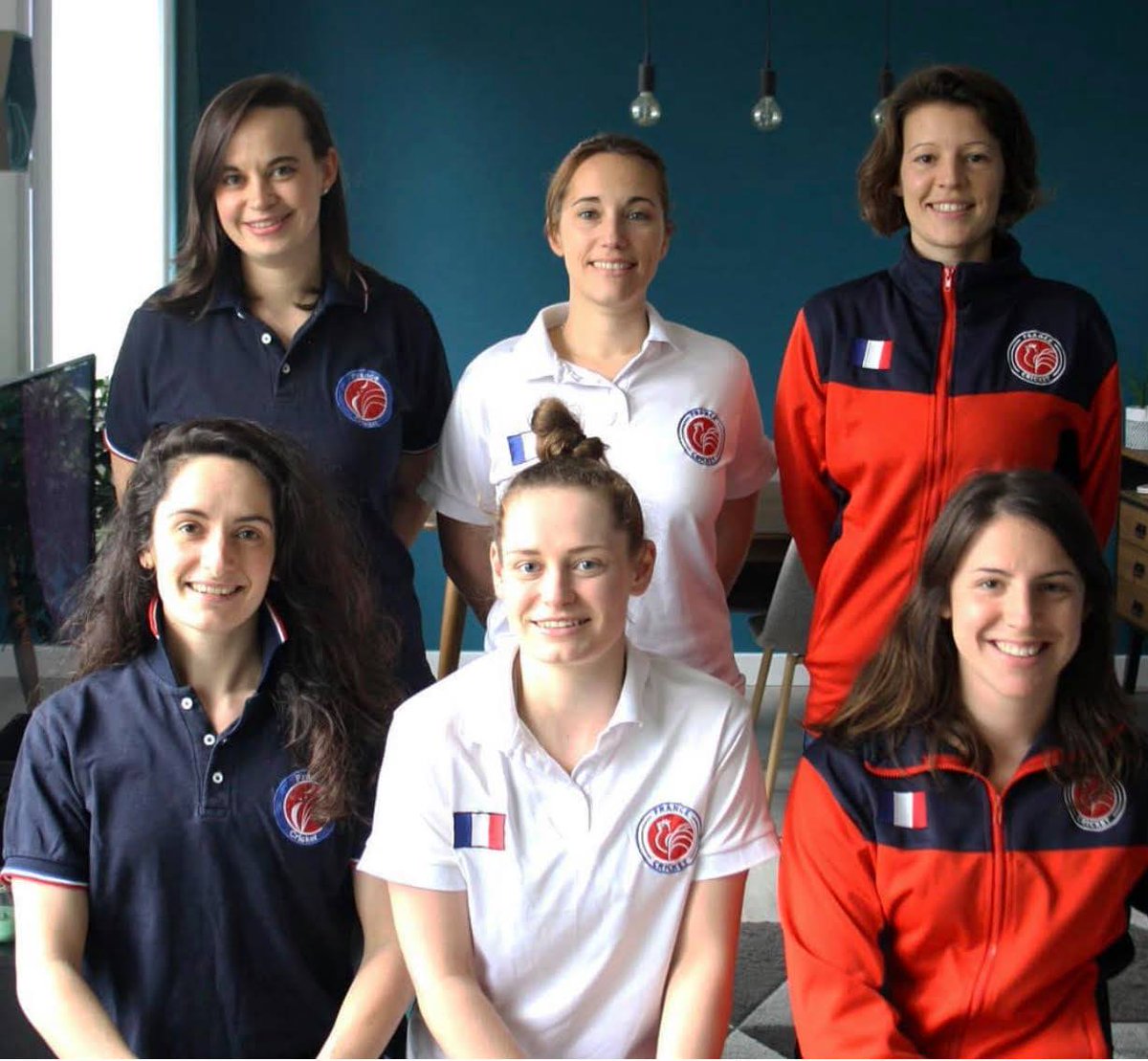 LissesCricket's tweet photo. Nous sommes heureux de vous annoncer que 8 joueurs de notre club ont été sélectionnés en équipe de France. 
-Emma , Jenny , Sabine , Thea , Tara et Tracy (Equipe de France - Senior Féminin) ; Suleiman (Equipe de France -Senior) ; Rahmatullah (U19) https://t.co/eHaRhD6JON