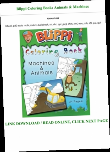 Download Blippi Coloring Book Download Torrent