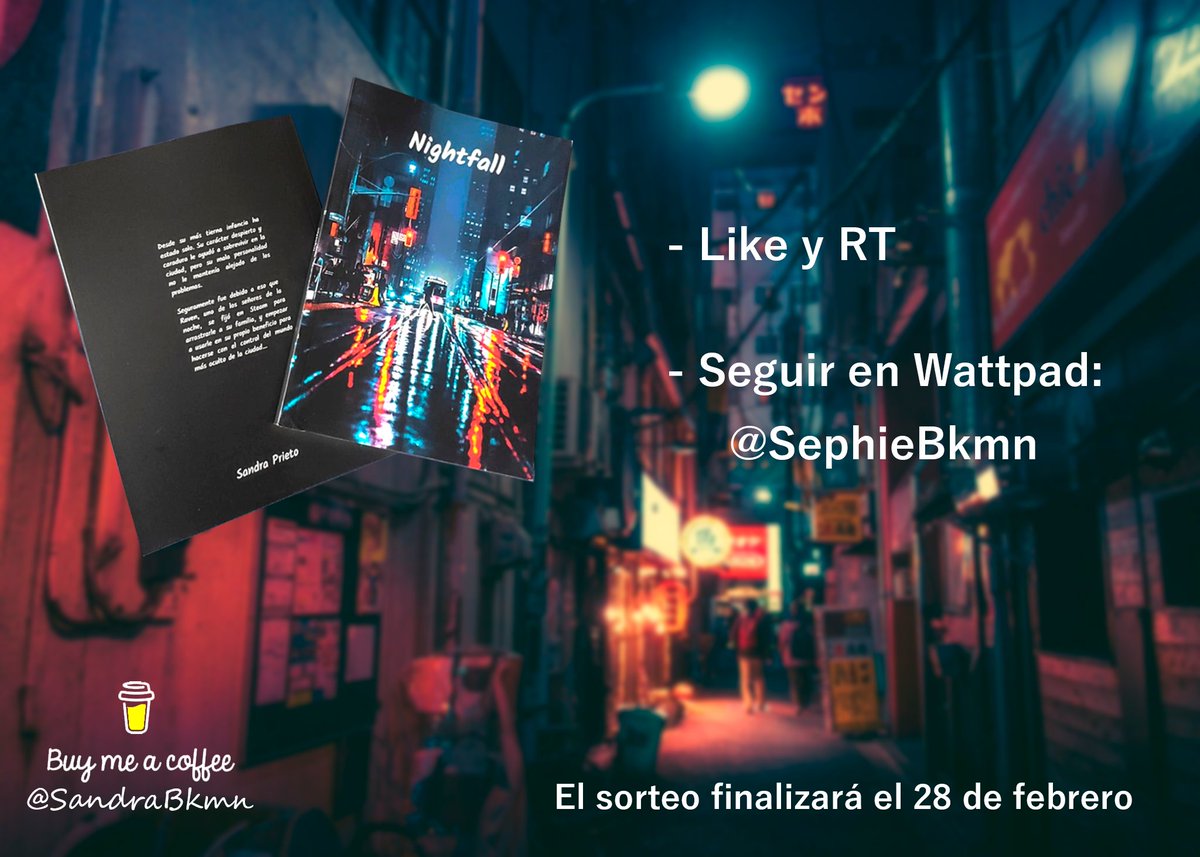 supervacilon's tweet image. 🎁 SORTEO 🎁
Sorteo un libro de la última novela de @SephieBkmn ‼️

- Para participar dale Like y Rt a este tweet y síguela en wattpad.com/user/SephieBkmn⬅️

El libro está subido a wattpad por si lo quiere leer, pero si te hace ilusión tenerlo en físico puedes comprarlo por 12 euros.