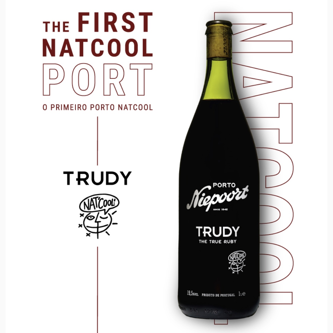 The FIRST Nat'cool PORT - Trudy is the true Ruby #rubyport #trudytrueruby #natcool #niepoort #niepoorteffect #alwaysrespectthefirstrule