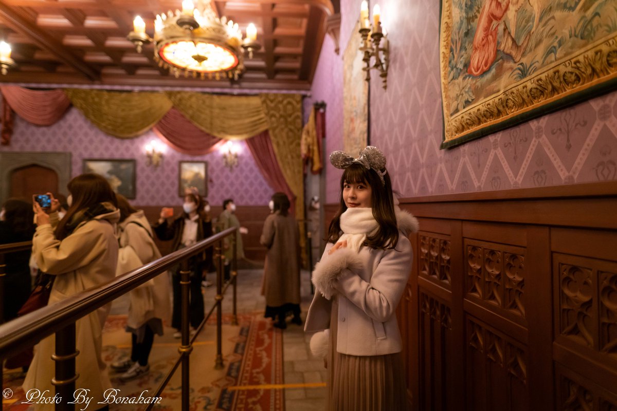 Bonaham V Twitter 餡蜜マリンさん ディズニーランド 美女と野獣アトラクション 城内でゆっくり撮影したいけど 列が 早めに進むのでなかなか撮れない W ディズニー 美女と野獣 ポートレート Camellia Marin